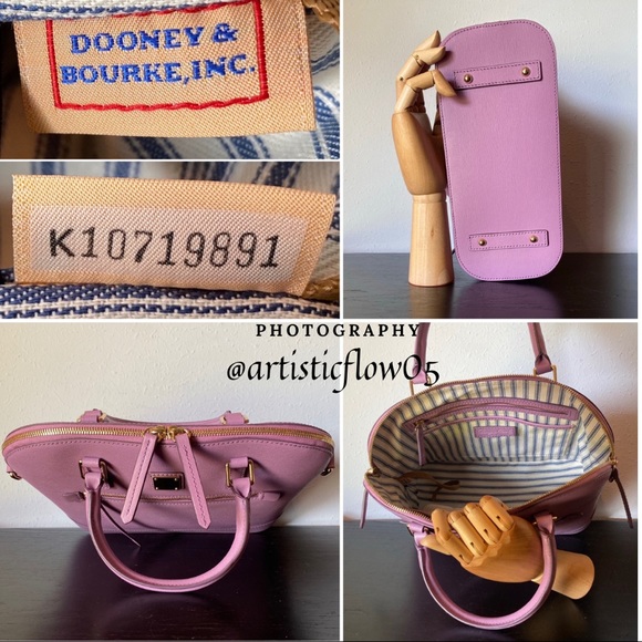 NEW! Dooney & Bourke Domed Satchel & Wallet Set! - Picture 6 of 13